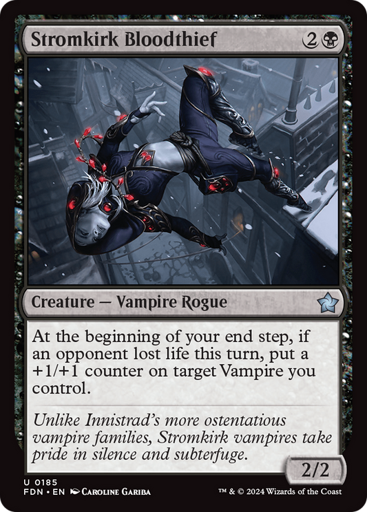 Stromkirk Bloodthief (FDN-185) - [Foundations] Foil