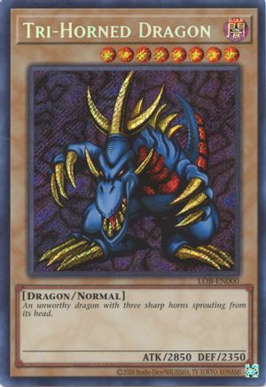 Tri-Horned Dragon (LOB-EN000) (LOB-EN000) - Legend of Blue Eyes White Dragon (25th Anniversary Edition) Unlimited