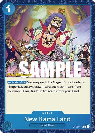 New Kama Land [Paramount War Pre-Release Cards]