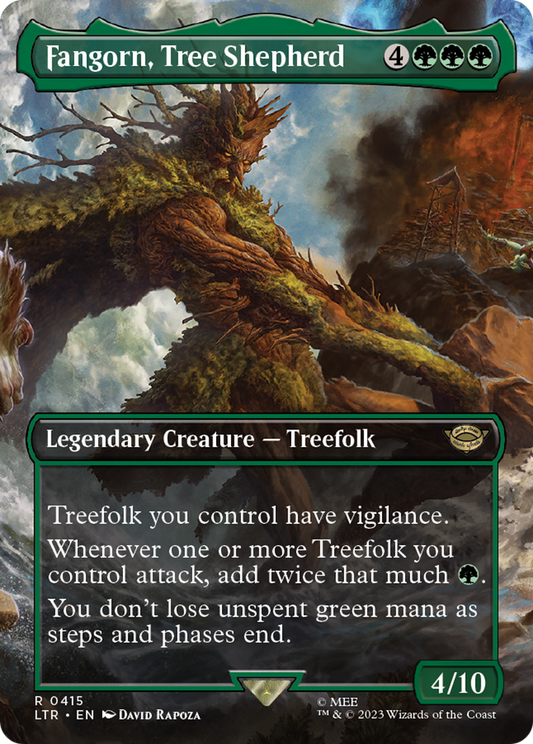 Fangorn, Tree Shepherd (LTR-415) - [The Lord of the Rings: Tales of Middle-earth] (Borderless) Foil