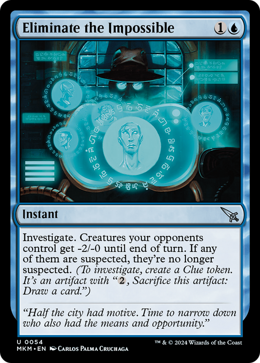 Eliminate the Impossible (MKM-054) - [Murders at Karlov Manor] Foil