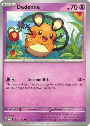 Dedenne (095/198) [Écarlate et Violet : Ensemble de base] 