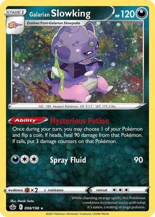 Galarian Slowking (Cosmos Holo) 98 - [Miscellaneous Cards & Products] Holofoil