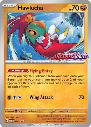 Hawlucha (007) [Écarlate et Violet : Promos Black Star] 