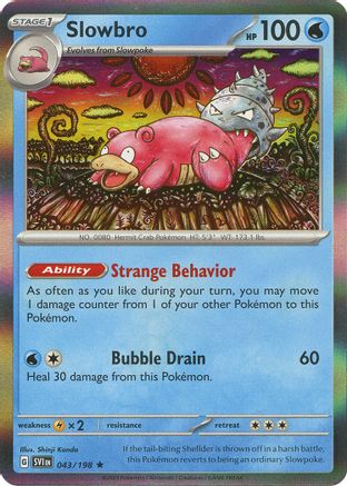 Slowbro (043/198) [Écarlate et Violet : Ensemble de Base] 