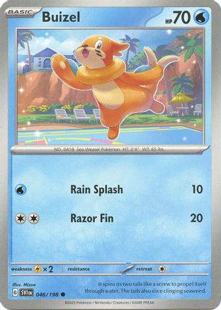 Buizel (046/198) [Écarlate et Violet : Ensemble de Base] 