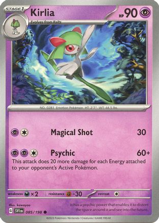 Kirlia (085/198) [Écarlate et Violet : Ensemble de Base] 