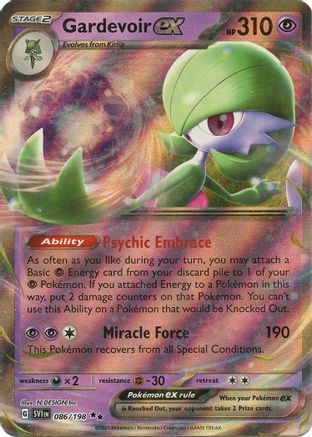 Gardevoir ex (086/198) [Écarlate et Violet : Ensemble de base] 