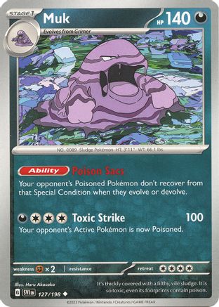 Muk (127/198) [Écarlate et Violet : Ensemble de base] 