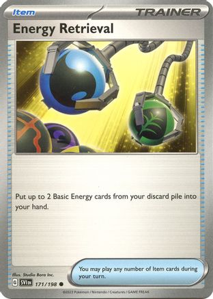 Energy Retrieval (171/198) [Scarlet & Violet: Base Set]