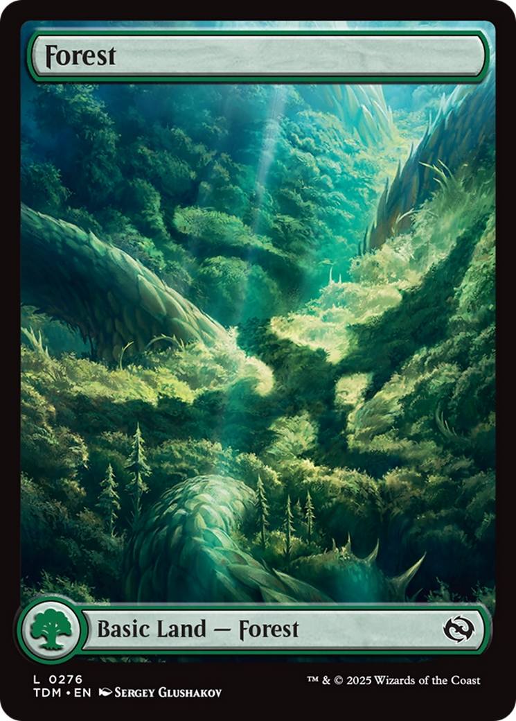 Forest (0276) (TDM-276) - [Tarkir: Dragonstorm]