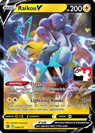Raikou V 48 - [Prize Pack Series Cards] Holofoil