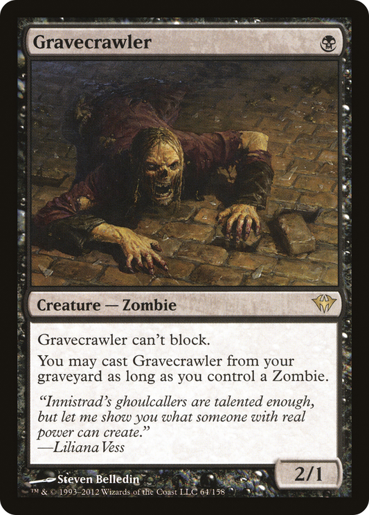 Gravecrawler (DKA-064) - [Dark Ascension]