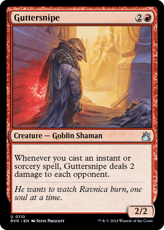 Guttersnipe (RVR-110) - [Ravnica Remastered] Foil