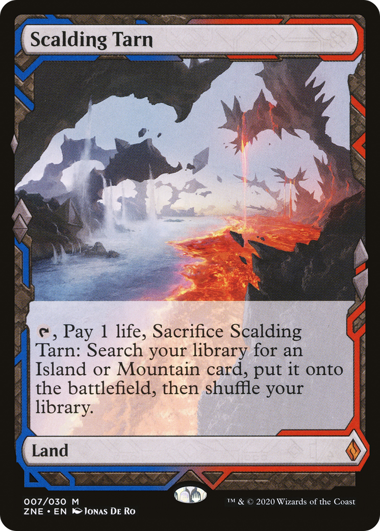 Scalding Tarn (ZNE-007) - [Zendikar Rising Expeditions] Foil