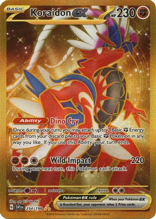 Koraidon ex (254/198) [Scarlet & Violet: Base Set]