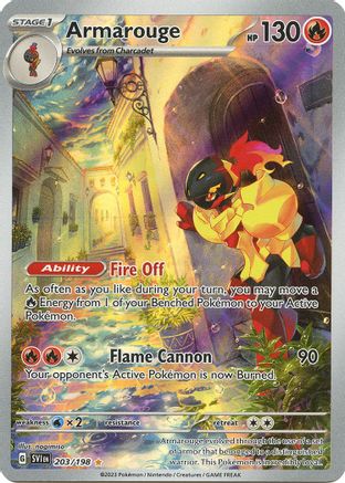 Armarouge (203/198) [Scarlet & Violet: Base Set]