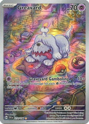 Greavard (214/198) [Écarlate et Violet : Ensemble de base] 