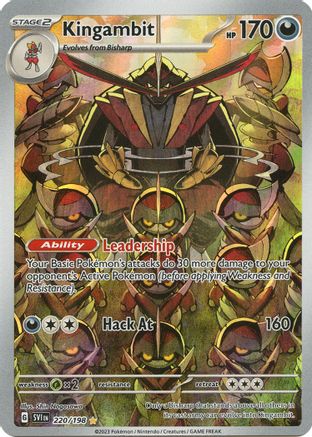 Kingambit (220/198) [Écarlate et Violet : Ensemble de base] 