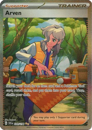Arven (249/198) [Écarlate et Violet : Ensemble de base] 