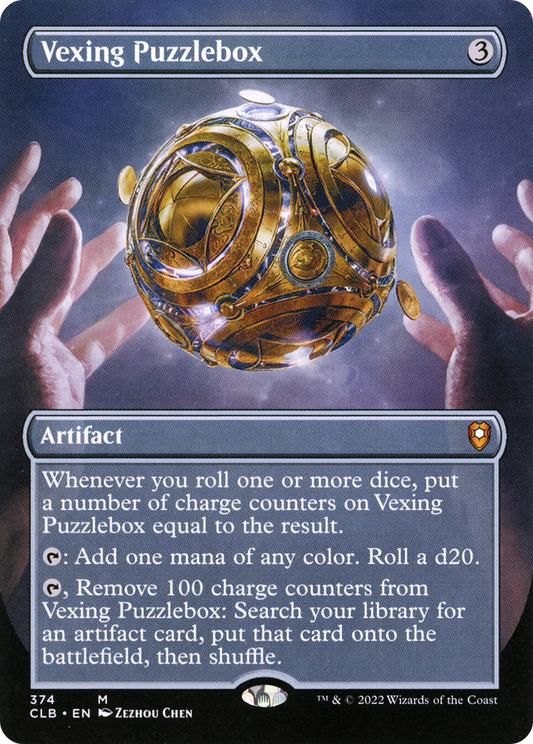 Vexing Puzzlebox (Borderless) (CLB-374) - [Commander Legends: Battle for Baldur's Gate] (Borderless)