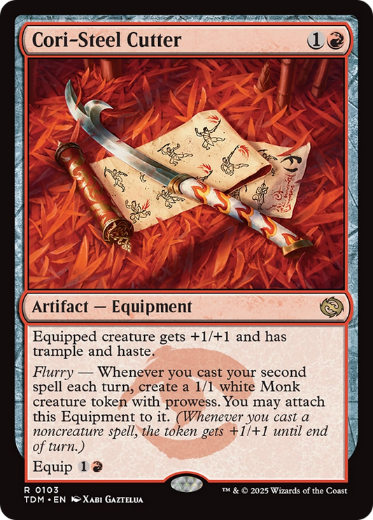 Cori-Steel Cutter (TDM-103) - [Tarkir: Dragonstorm]