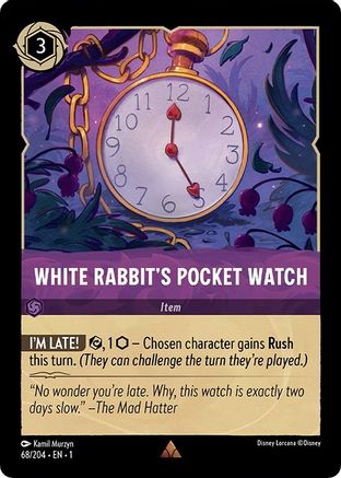 White Rabbit's Pocket Watch (68/204)  - The First Chapter