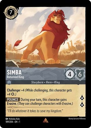 Simba - Returned King (189/204)  - The First Chapter