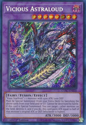 Vicious Astraloud (CYAC-EN036) - Cyberstorm Access 1st Edition