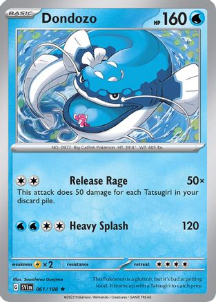 Dondozo (061/198) (Thème Deck Exclusif) [Scarlet &amp; Violet : Base Set] 
