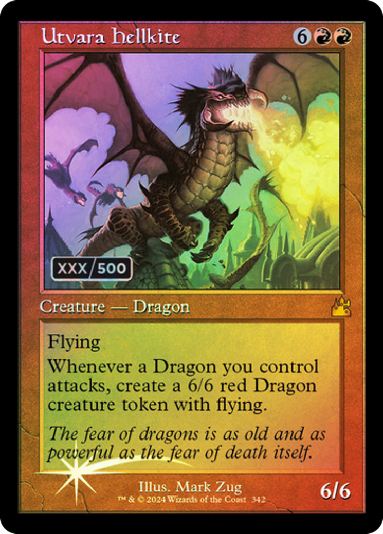 Utvara Hellkite (RVR-342Z) - [Ravnica Remastered] Foil