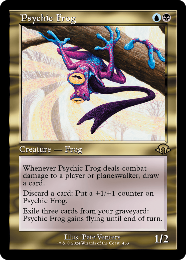 Psychic Frog (MH3-433) - [Modern Horizons 3]