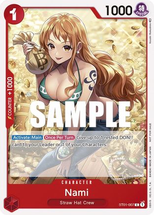 Nami (Tournament Pack Vol. 3) [Participant] [Cartes promotionnelles One Piece] 