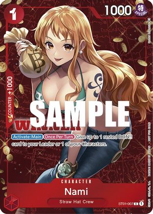 Nami (Tournament Pack Vol. 3) [Gagnant] [Cartes promotionnelles One Piece] 