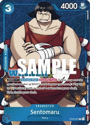 Sentomaru (Tournament Pack Vol. 3) [Gagnant] [Cartes promotionnelles One Piece] 