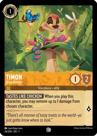 Timon - Grub Rustler (24/204)  - The First Chapter