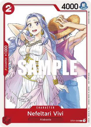 Nefeltari Vivi (Tournoi/Participant de pré-sortie OP-03) [Cartes promotionnelles One Piece] 