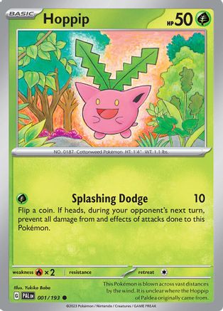 Hoppip (001/193) [Écarlate et Violet : Paldea Evolved] 