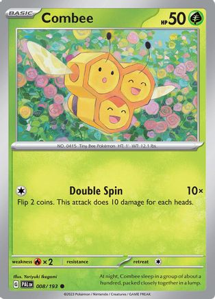 Combee (008/193) [Écarlate et Violet : Paldea Evolved] 