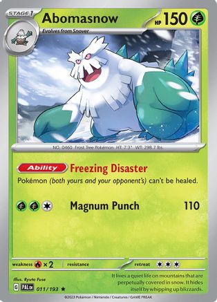 Abomasnow (011/193) [Écarlate et Violet : Paldea Evolved] 