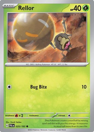 Rellor (025/193) [Écarlate et Violet : Paldea Evolved] 