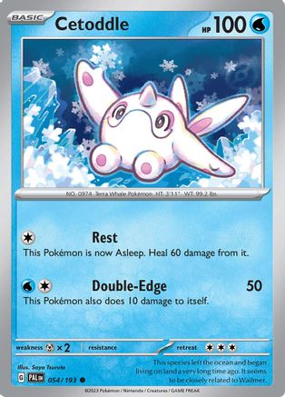 Cetoddle (054/193) [Écarlate et Violet : Paldea Evolved] 