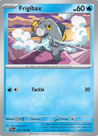 Frigibax (057/193) [Écarlate et Violet : Paldea Evolved] 