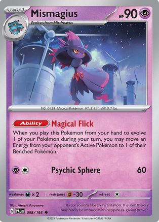 Mismagius (088/193) [Écarlate et Violet : Paldea Evolved] 