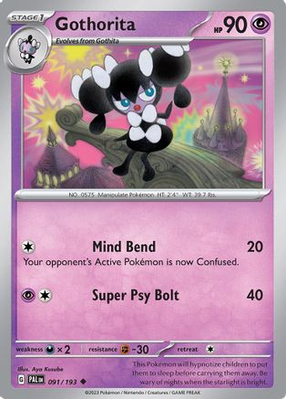 Gothorita (091/193) [Écarlate et Violet : Paldea Evolved] 