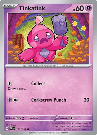 Tinkatink (100/193) [Écarlate et Violet : Paldea Evolved] 