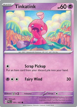 Tinkatink (101/193) [Écarlate et Violet : Paldea Evolved] 