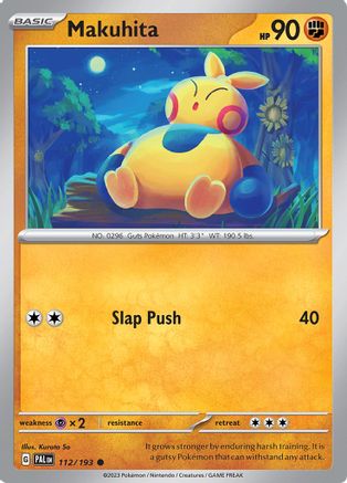 Makuhita (112/193) [Écarlate et Violet : Paldea Evolved] 