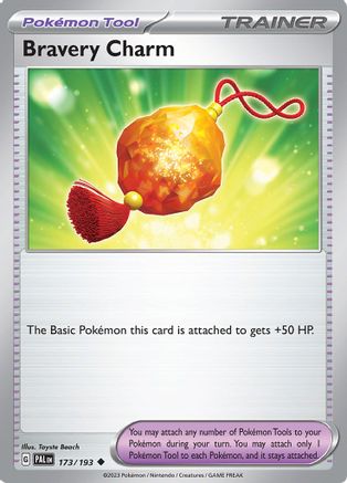 Charme de bravoure (173/193) [Écarlate et Violet : Paldea Evolved] 