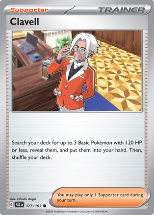 Clavell (177/193) [Écarlate et Violet : Paldea Evolved] 